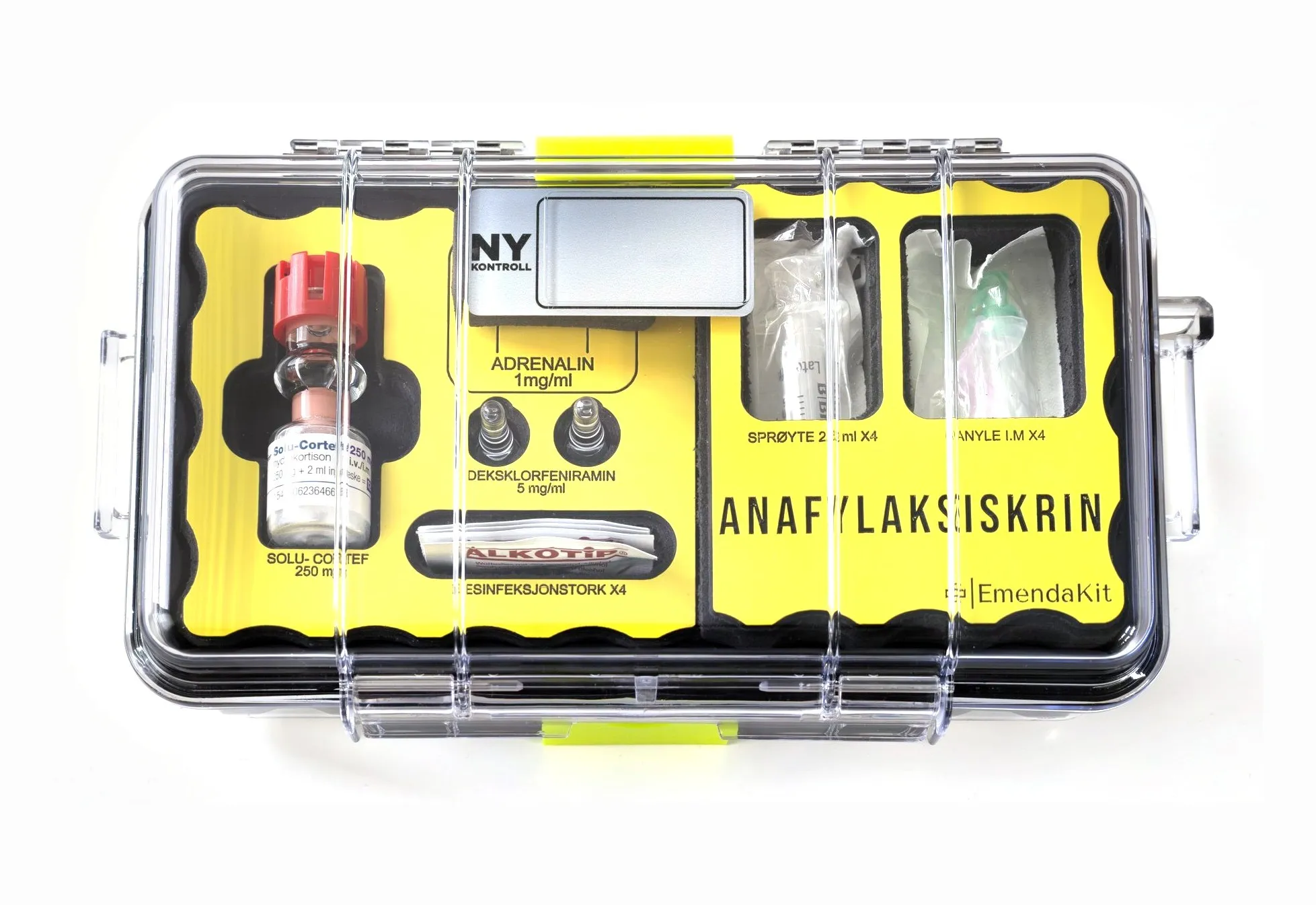 EmendaKit Anaphylaxis – Dental, Anaphylaxis emergency kit for dental clinics